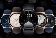 أطلقت شركة هونر ساعة Watch GS 3 بهيكل من الفولاذ المقاوم للصدأ وشاشة أموليد 9 Honor Watch GS 3